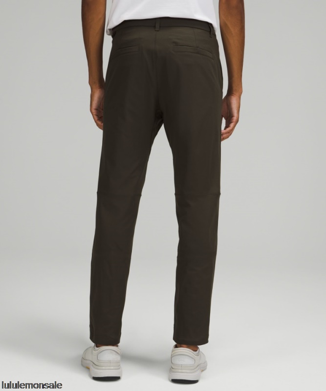 Lululemon Deutschland DELULU1033 | Lululemon Deutschland Dark Olive Commission Schmal Geschnittene Hose 34 Warpstreme